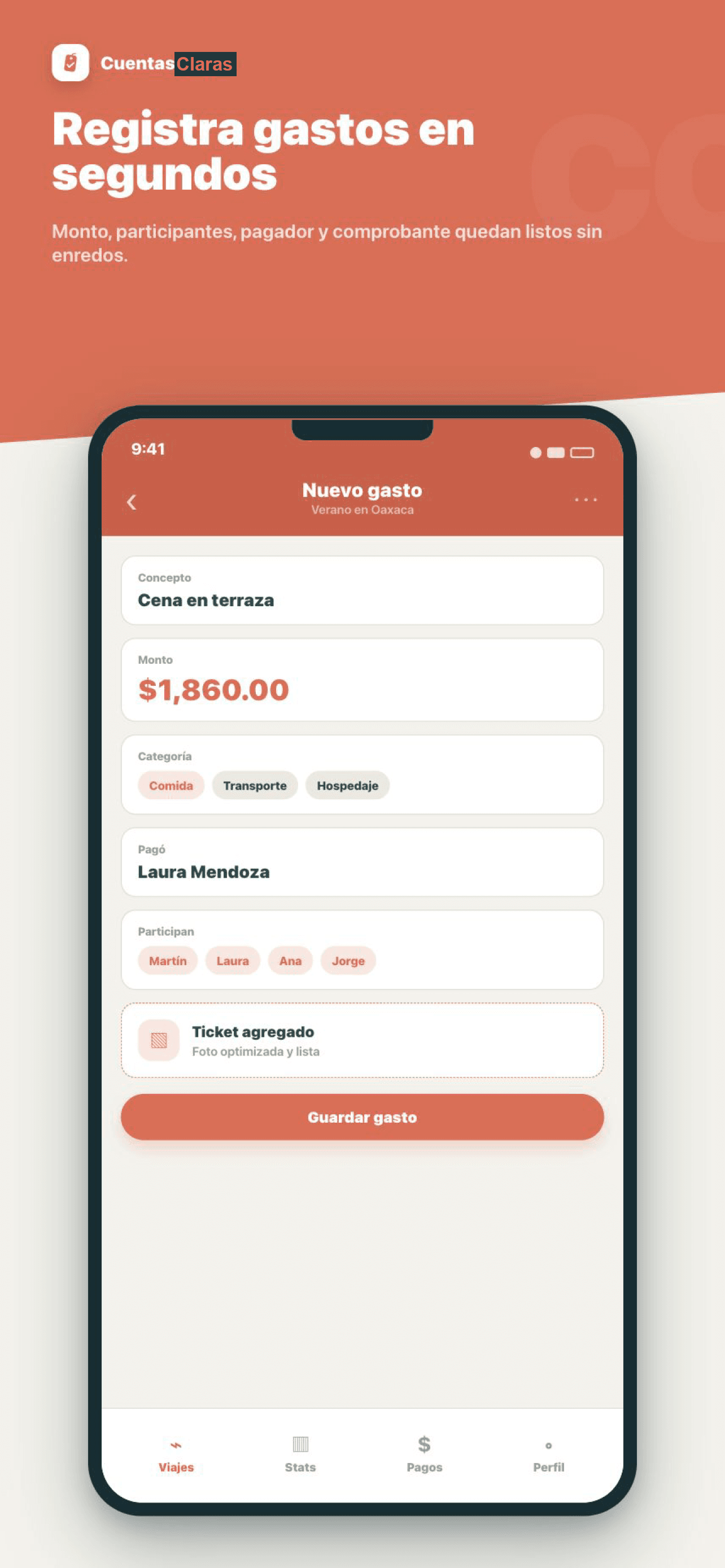 Registro rapido de gastos